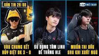 BẢN TIN LMHT 29/08: GEN.G HỦY DIỆT DK - T1 THẮNG HLE BẰNG TÂM LINH - DEFT TIẾP TỤC THI ĐẤU SAU NVQS