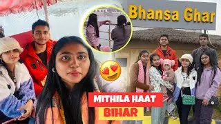 Mithila HAAT ka Tour iss thandh me 😍 | Bihar ka मिथिला हाट (Madhubani)