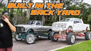 The 2 most insane FRAME OFF lifted trucks