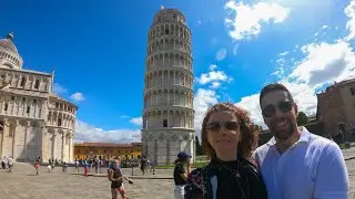 Camping na Itália I Chegamos em Pisa