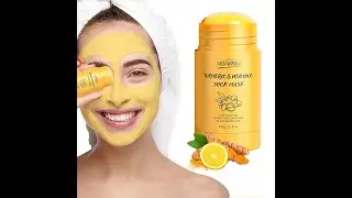 Máscara Cúrcuma Y Vitamina C, Controlar Grasa Refinar Poros