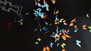 Capcut Butterfly Effect Template Video Background Full Screen | light Effect | Black Screen Status