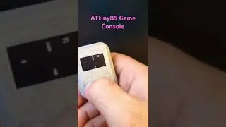 ATtiny85 Game Console