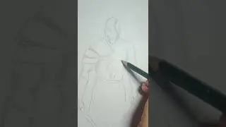 menggambar Kratos God of War #drawing