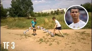 ОБУЧЕНИЕ ФИНТАМ КРИШТИАНУ РОНАЛДУ [TF 3] | Tutorial feints CR7