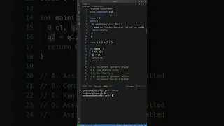 copy assignment operator with array in C++ 