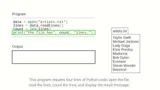 Counting lines in a file; ch 1, video 2