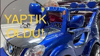 ESTORİL MAVİ AKÜLÜ ARABA FIRINDAN ÇIKTI! -VLOG 2 FİNAL