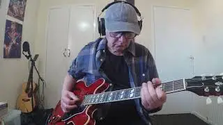 Santana style.    (Backing track - Backing You Up)