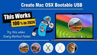 How to Create macOS Sierra or High Sierra Bootable USB in 2024 😊 TRY THIS WHEN EVERY METHOD FAILED