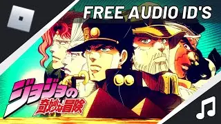 [Roblox] JoJo's Bizarre Adventure : Part 3 - Stardust Crusaders Soundtrack Music ID's