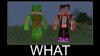 Scary Mutants Mikey and JJ in Minecraft wait what meme part 138