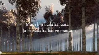 P.N.D.A , Advait - Mausam (Lyric video)  ||  [Indian lofi/ Indian chillhop]