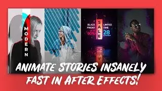 Templates for IGTV & Instagram Stories | After Effects Tutorial