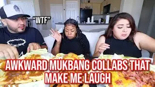 AWKWARD mukbang collabs that make me laugh