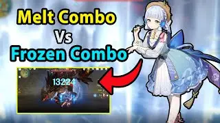 Unleashing the Power of Ayaka: Combo comparison #genshinimpact