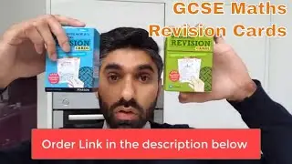GCSE Maths 9-1 revision cards | Higher and Foundation Maths Flashcards| Edexcel & AQA Maths| 2018