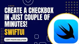 SwiftUI: Create checkbox in just couple of minutes! Copy paste this solution and use it!