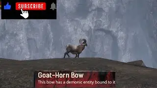 conan exiles | Goat-Horn Bow. speed climb