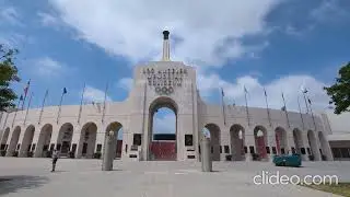 Inside the Los Angeles Memorial Coliseum