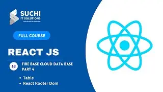 63_Firebase Data Base In React Js Part 4 | React JS Full Course | ‪ ‪@suchiit‬