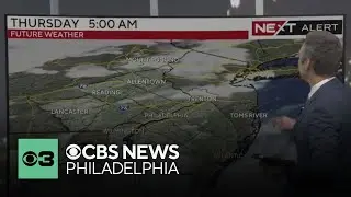 Much cooler Thursday in Philadelphia region after temps felt like 100 Wednesday