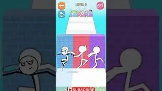 Through the wall game walkthrough all levels.