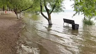Южный Буг Николаев затопление 07.06.23 Намыв