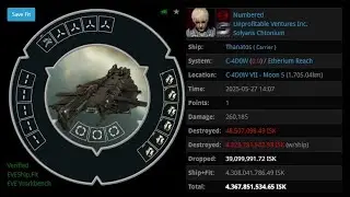 [EVEONLINE /AMC] 27 MAY 2025 killed Thanatos in Etherium Reach