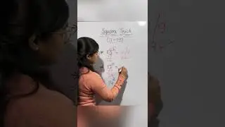 Square Trick | Maths Short Trick #mathstrick #mathsbyvaishali #shorttrick  #maths