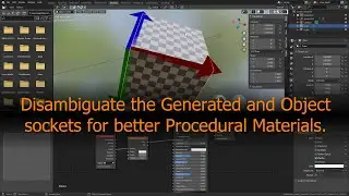 Blender Texture Coordinate Fundamentals: Generated vs Object