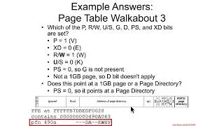Paging - Page Table Entries - PDPTE - Lab Example: Page Table Walkabout 3