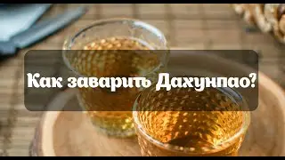Завариваем Дахунпао вместе. RealChinaTea.ru