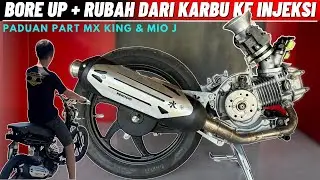 MIO KARBU CONVERT KE INJEKSI + BORE UP 150CC HARIAN