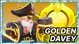 The GOLDEN PIRATE DAVEY is INSANE in Roblox BedWars..