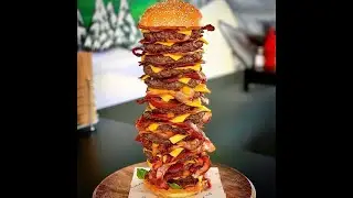 Burger Tower by saltbae