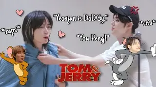 Beomgyu testing Yeonjun's patience for over 4 minutes straight (Beomjun) | TXT ♡