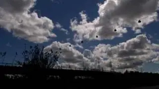 Moving skies - Time lapse