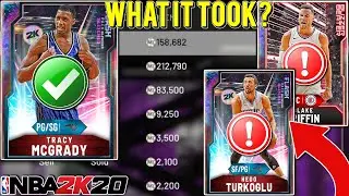 WHAT IT TOOK TO GET GALAXY OPAL TRACY MCGRADY? SELLING 3 GALAXY OPALS! (NBA 2K20 MYTEAM)