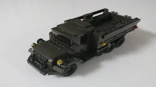 This is a video of building an Army M-602(K-511) truck.