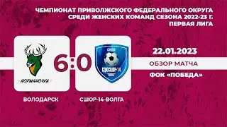 Володарск - СШОР-14-Волга 6:0
