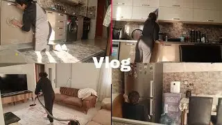 New Cleaning Day Vlog /Günlük İşler / Temizlik Vlog 