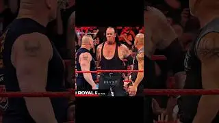 Undertaker vs Brock Lesnar vs Goldberg At Royal Rumble 🥵 Edit