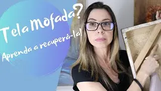 Como limpar o MOFO da tela.  O que  você não deve fazer com suas telas!