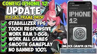 Update❗IPHONE 12 All Non Root Game Modules | Fix Frame Drop Delay | Improve Your Device Perfomance