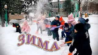 Предновогодняя съёмка выпускников сада.