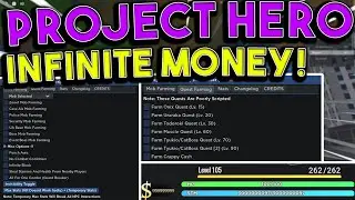 [UPDATED] ROBLOX | Project Hero Script/Hack | (Auto Farm, Infinite Stats, Kill All )*PASTEBIN 2021*