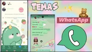 Temas para Whatsapp estilo IPhone en Android ( Cute Themes ) 🧸💗 Mayo 2023