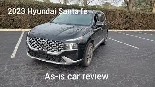 2023 Hyundai Santa Fe as is car review + it's remote control #2023hyundaisantafe