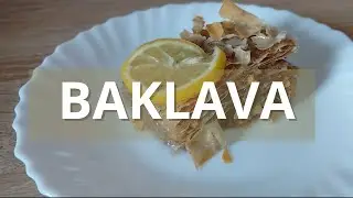 Po prvi put pravimo BAKLAVU - video recept za početnike 😊